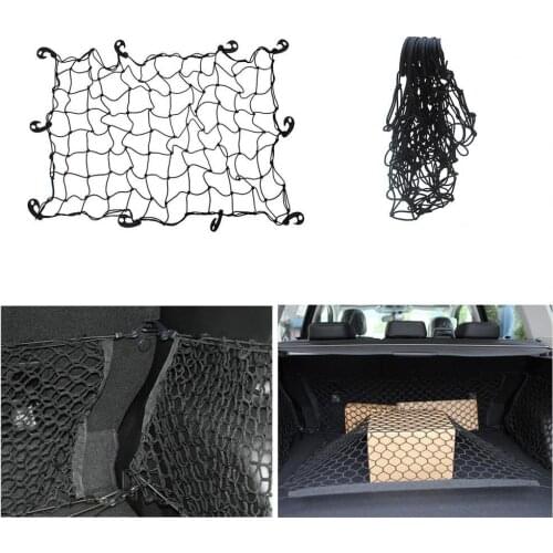 Mesh Cargo Net Wear-resistant Multi-function Tie-Down Nylon Mesh Car Roof Cargo Net for Cross Country Vehicle