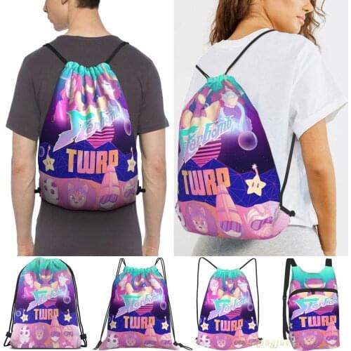 Starbomb Twrp Vaporwave Women Drawstring Sackpack Gym Bags Men Outdoor Travel Backpacks For Training Fitness Swimming Bag