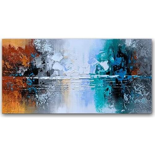 Textured 3D Abstract Oil Paintings Canvas Wall Art Painted by Hand Décor your Home Living Room Wall Décor