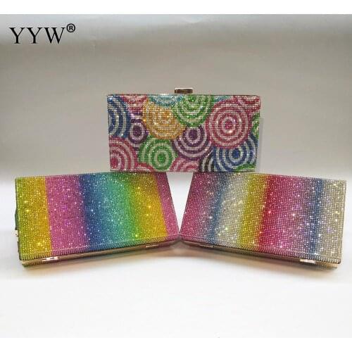 Geometric Evening Bags Luxury Purses Clutch Multi-colored Evening Bags Crossbody Womens Clutch Bag 2021 Designer Clutch Bolsos