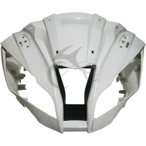 Motorcycle Upper Front Fairing Cowl Nose For Kawasaki ZX10R ZX-10R 2011-2015 2014 13 12 Unpainted