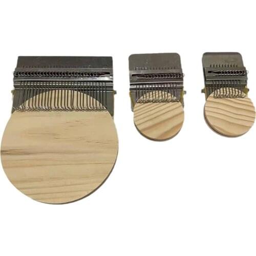 1pc Small Size DIY Hand Knitting Wooden Loom Toys Children Weaving Machine Intellectual Development Loom Toys Mini Looms