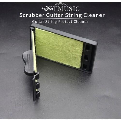 1 pcs Electric Guitar Bass Strings Scrubber Fingerboard Rub Cleaning Tool Maintenance Care Bass Cleaner Guitar Accessories