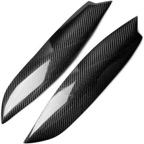 Fit For Volkswagen Golf 5 GTI For Jetta R32 Rabbit MK5 Sagitar Light Eyebrow Type B Carbon Fiber car accessories