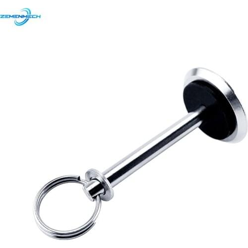 Boat Accessories 6mm Stainless Steel Hatch Cover Pull Handle Quick Pin Button Boat Yacht Storage Retainer Farm Trailers Wagons
