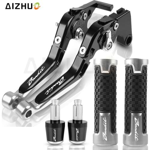 GSF650 Bandit Motorcycle CNC Brake Clutch Levers Handle Hand Grips Ends FOR SUZUKI GSF 650 S N GSF650S GSF650N BANDIT 2007-2015