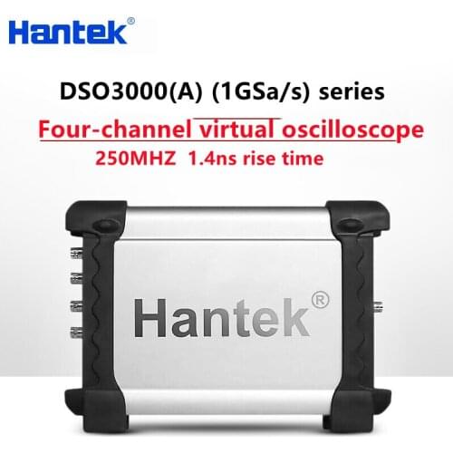Hantek PC USB Oscilloscope DSO3104 DSO3204 DSO3254 DSO3104A DSO3204A DSO3254A Signal Generator Logic Analyzer 4CH осциллограф