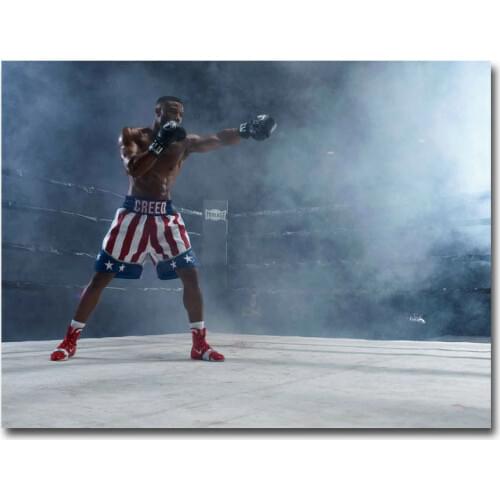 L0023 Creed II Movie Silk Fabric Poster Art Decor Indoor Painting Gift