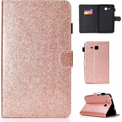 Cute Bling Glitter for Samsung Galaxy Tab A A6 7.0 2016 SM-T280 T285 Case Soft Silicone Tablet Cover for Samsung T280 T285 Case