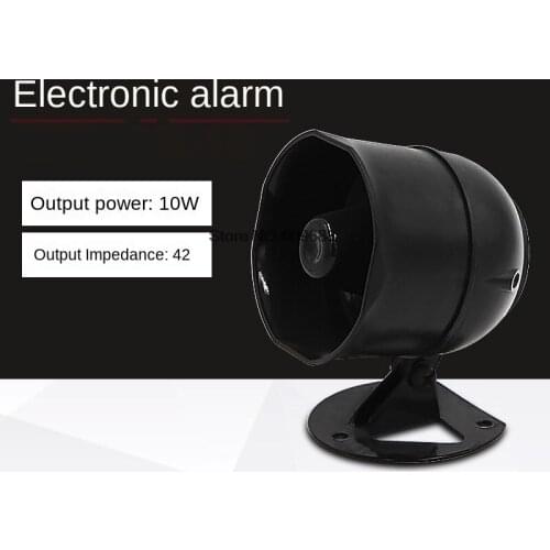 Mini Electronic Alarm Single Tone Car Alarm Horn