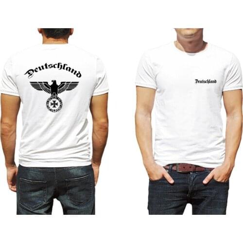Germany T-Shirt Deutschland Rich Eagle T Shirt Mens Hot 2019 Summer Men Short Sleeves T Shirt Funny Tee Shirts