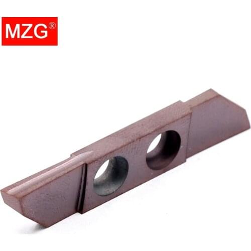 MZG 5PCS CTPW 42R200 42R250CU15R ZM856 Small Part Stainless Steel Machining Grooving Cutting-off Toolholder Solid Carbide Insert