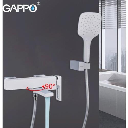 GAPPO shower faucet basin sink waterfall faucets shower mixer tap bath faucet mixer Rainfall taps bath mixer Faucets