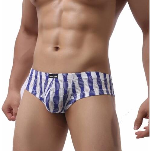 Mens bikini gay underwear sexy mens large size sex lace transparent breathable shorts small boxer shorts briefs youpin