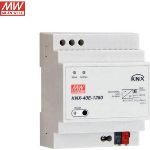 MEAN WELL KNX-40E-1280 30V 38.4W KNX Power Supply Intellient Home Lighting Control,Security/Monitoring Switching Power Supply