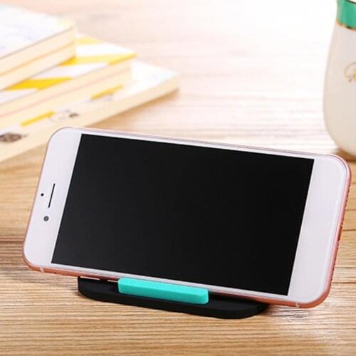 Universal Phone Holder Pyramid Non-Slip Silicone Adjustable Viewing Angles Smartphone Desk Stand Compatible for iPad iphone