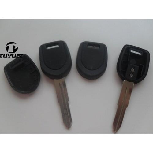 Replacement Key Cover Case For Mitsubishi Left Key Blade Transponder Key Shell Blanks