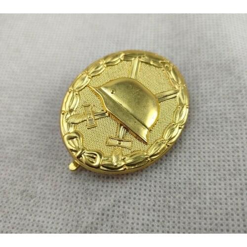 GERMAN ARMY WW2 1957 Type German Wound badge in GOLD MEDAL