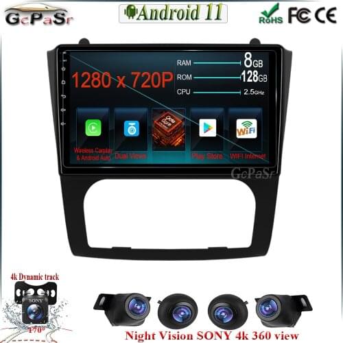 6G+128G Android 11 Car Radio Stereo Player GPS Navigation Multimedia for 2008-2012 Nissan Teana Headunit GPS Navigation