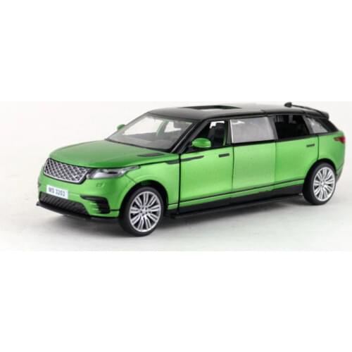 Diecast Toy Model/1:32 Scale/Velar Dynamic Limousine Car/Pull Back/Sound & Light/Educational Collection/Gift For Children