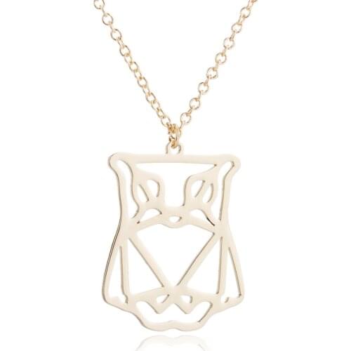 Fashion Stainless Steel Origami Owl Necklace For Girl Kids Bird Necklaces Fashion Choker Lovely Animal Kpop Geometry Jewelry