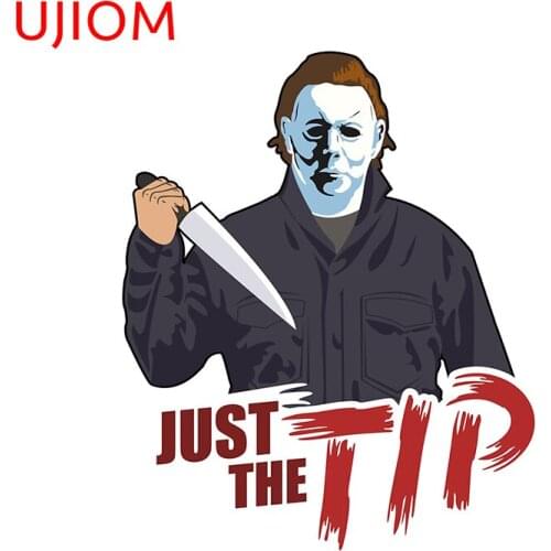 UJIOM Just the Tip Sticker Wallsticker Home Decoration Bedroom Living Room Decoration Moisture Proof Decorative Decals Mural Art