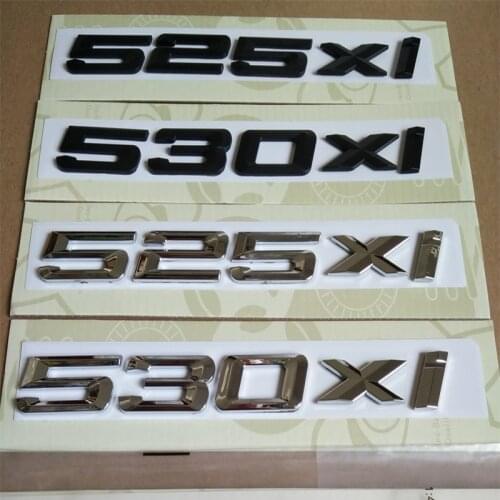 NEW Original Quality M Power M performance xdrive car rear emblem sticker for BMW M5 E60 E61 525xi 530xi