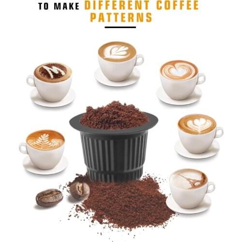 ICafilas Disposable Coffee Capsule Pod With Aluminum Seal Foils Lids For Nespresso Plastic Refillable Coffee filters