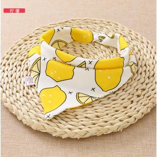 Dog Headscarf Scarf Dog Accessories Personality Strawberry Fruit Printing Cat Pattern CottonLattice Washable Dog Scarf