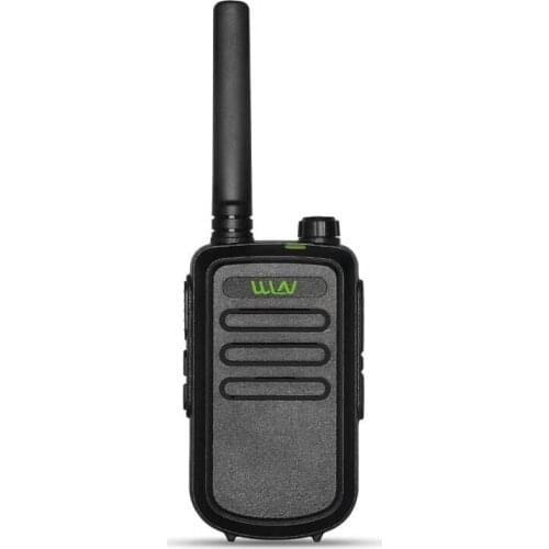 WLN KD-C10 Mini Walkie Talkie Handheld Ham Two-Way Radio Portable 16-Channel UHF 400-470MHz Suitable for Adults and Children 3km