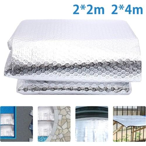 Rectangular Pool Cover Solar Tarpaulin Swimming Pool Protection Cover Heat Insulation Film For Indoor Outdoor Pool Accessories