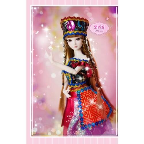 New arrival 11'' BJD Doll Toys Dress Wig Clothes Shoes Makeup Joints Cosplay Doll Princess
