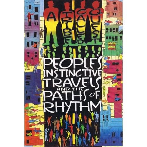 A Tribe Called Quest Peoples Instinctive Travels Silk Poster Wall Sticker Decoration Gift