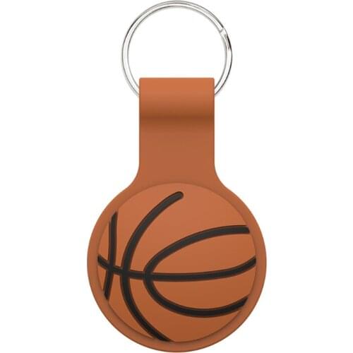 Anti-fall Silicone Case with Keychain Buckle Design for AirTags Locator 270B