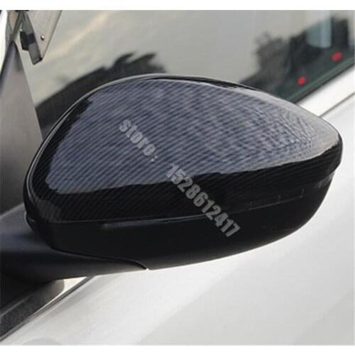 Car styling ABS Rearview mirror cover Trim/Rearview mirror Decoration for Peugeot 301 2014-2019