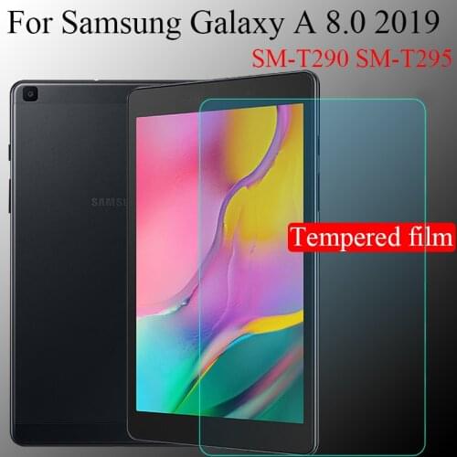 Tablet glass for Samsung Galaxy Tab A 8.0" 2019 Tempered film screen protector hardening Scratch Proof for SM-T290 SM-T295