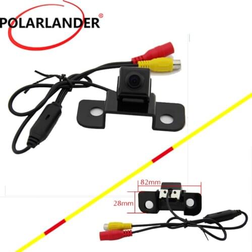 Back CCD Vehicle Backup Cameras Plastic + Glass Rear view system Car camera ABS Wire For Toyota Crown 2008 Models