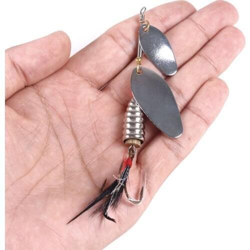10.5CM-16.2G New Sequin Spoon Wobble Hook Fishing Lures Spinner Baits Fishing Baits Swimbait Fishing Tackle Accessories