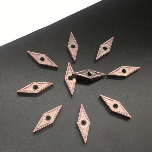 100% Original 10PCS VNMG160404 HS PC9030 CNC Lathe Tool High Quality Turning Tool Carbide Inserts For Stainless Steel