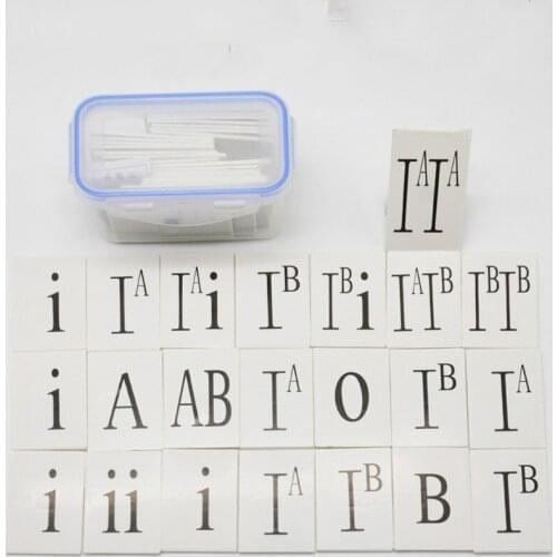 ABO Blood Type Experimental Box Biological Experimental Apparatus Magnetic Adsorption-Blood Type Demo Board Gene Demo Board