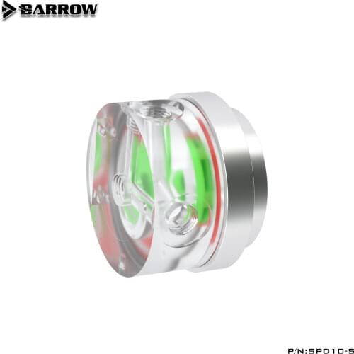 Barrow Mini PWM PUMP Variable Speed 10W DDC Pump Acrylic Cover Metal Case Set For PC Water Cooling SPD10-S