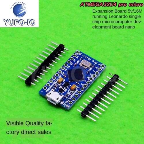 Free Ship 3pcs Pro Micro Adopts ATmega32U4 Own USB Update Program 5V/16M Single Chip Microcomputer Development Board