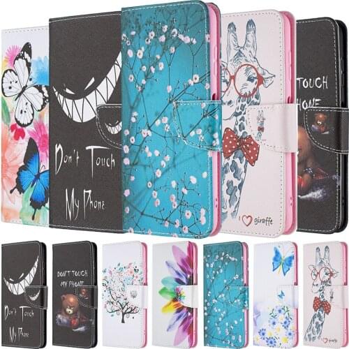 Card Slot Wallet Flip Case For Samsung Galaxy J330 J530 J730 A8 A7 A6 J4 J6 Plus 2018 A12 A22 A32 A42 A52 A72 A82 4G 5G Cover