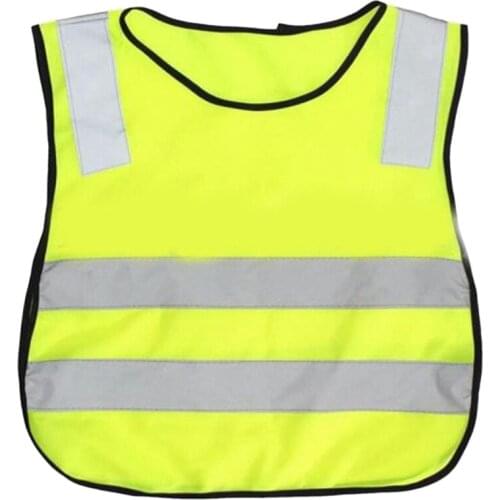 Child Safety Vest, ChildrenS School Hygiene Worker Vest Child Safety Vest (Yellow)