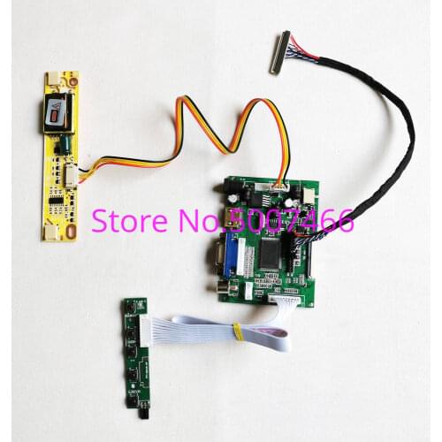 For LP171WP6 (TL)(01)/(TL)(03)/(TL)(04) 2CCFL 1440*900 17.1" VGA AV 30-Pin LVDS LCD screen monitor controller board DIY kit