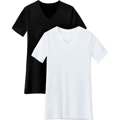 2020 Womens Color 2020 solid color T-shirt cotton casual