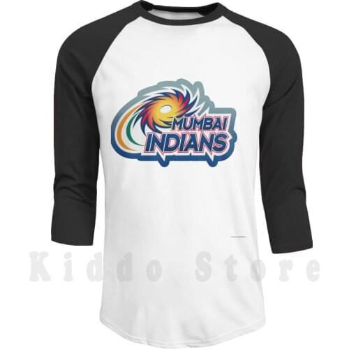 Ipl | Mumbai Indians | Mi | White Hoodie Long Sleeve Ipl Ipl2020 Indian Mumbai Indians Mi Rohit Sharma Cricket