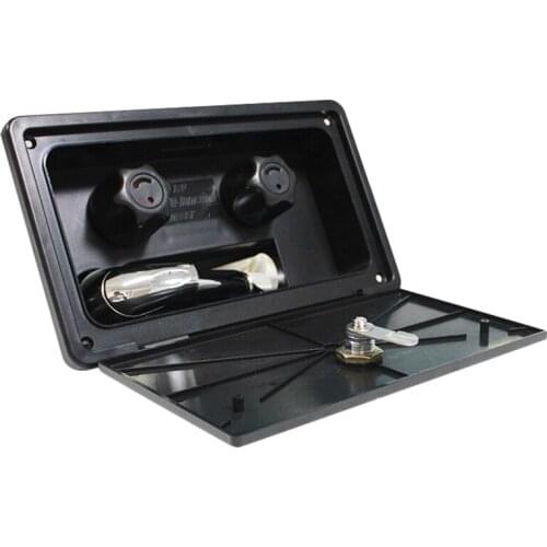 RV Exterior Shower Box Kit with Lock Boat Marine Camper Motorhome Caravan for RV Boat