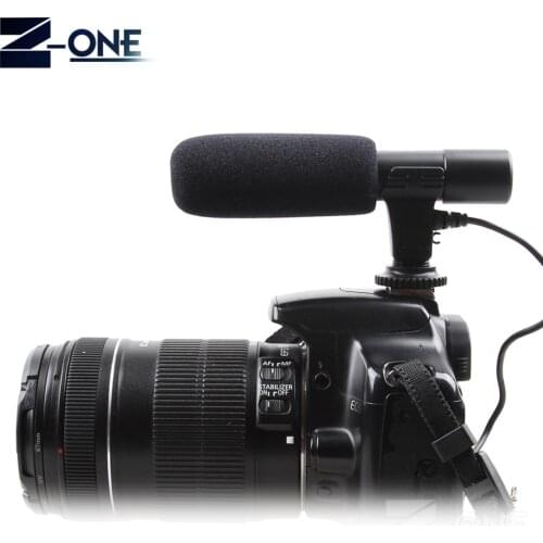 Mic-01 3.5mm Recording Microphone Digital SLR Camera Stereo Microphone for Canon Nikon Pentax Olympus MIC01