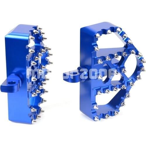 Motorcycle MINI MX Offroad Chopper Bobber Style Bagger Footpegs/Floorboards with Non-Slip Traction Fits For Harley